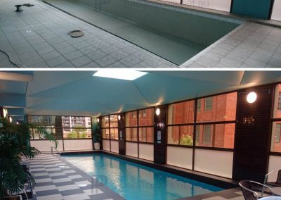 High rise swimming pool renovation - Melbourne | Pacific Pools