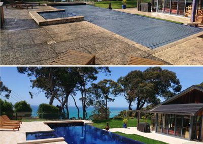 Pool renovation and tiling - Lorne | Pacific Pools