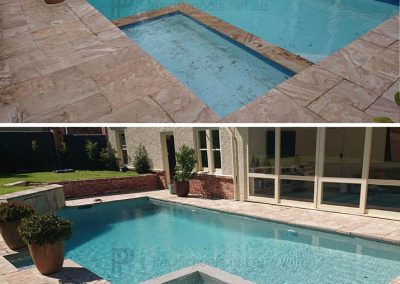 Pool renovation with light grey fully tiled interior - Hawthorn | Pacific Pools