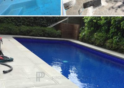 Swimming pool renovation fully tiled - Brighton East | Pacific Pools