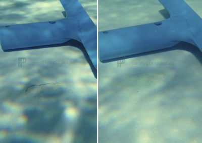 Underwater swimming pool render repair - Melbourne | Pacific Pools