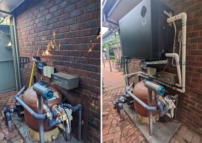 Heatpump install integration with existing filtration Pascoe Vale