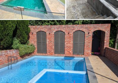 Swimming pool spa